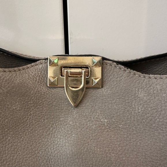 Valentino Gray Crossbody Bag with Studded Detailing - Picture 5 of 10